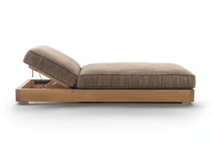 Gartenliege aus Holz im modernen Stil | Flexform | Hamptons