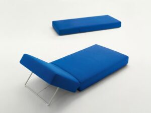 Verstellbarer Gartenliege aus Stoff | Paola Lenti