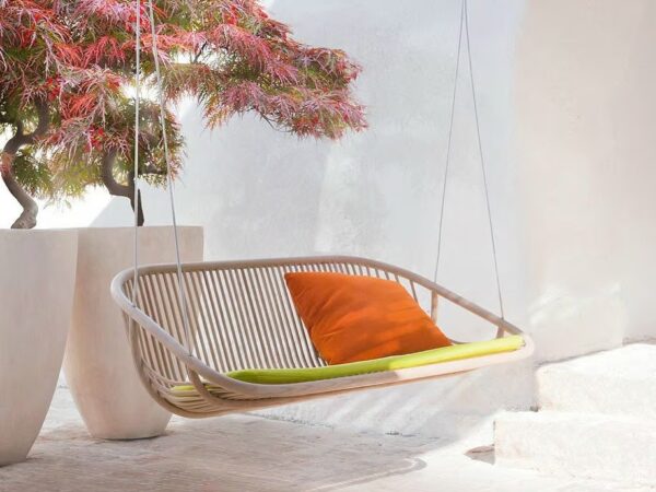 Gartenschaukel aus Holz | Paola Lenti | Swing - Image 2