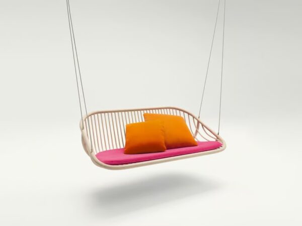 Gartenschaukel aus Holz | Paola Lenti | Swing