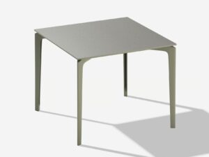 Quadratischer Gartentisch aus Aluminium | FAST | Allsize