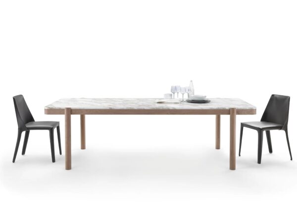 Rechteckiger Tisch aus Marmor | Flexform | Gustav