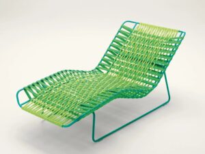 Gartenliege aus synthetischer Faser | Paola Lenti | Telar