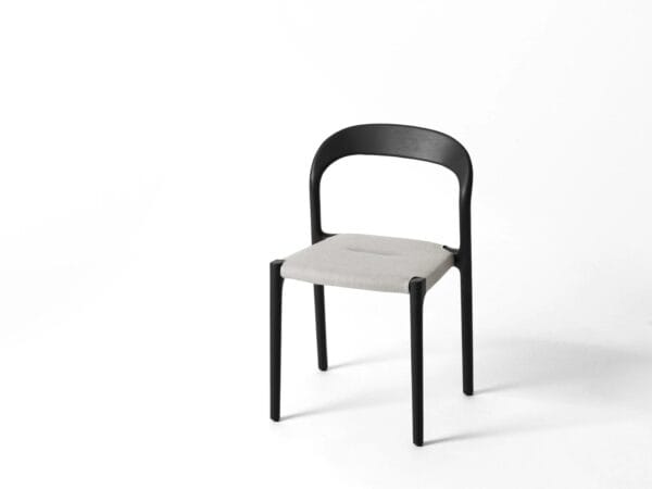 Stuhl aus Esche mit offener Rückenlehne | Living Divani | Ticino - Image 2