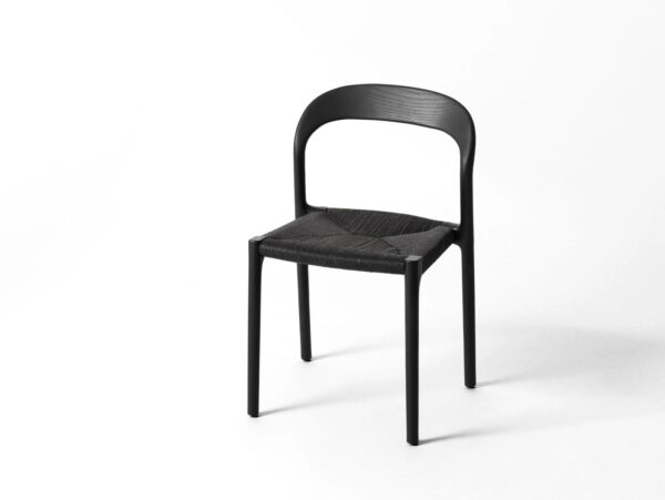 Stuhl aus Esche mit offener Rückenlehne | Living Divani | Ticino - Image 6