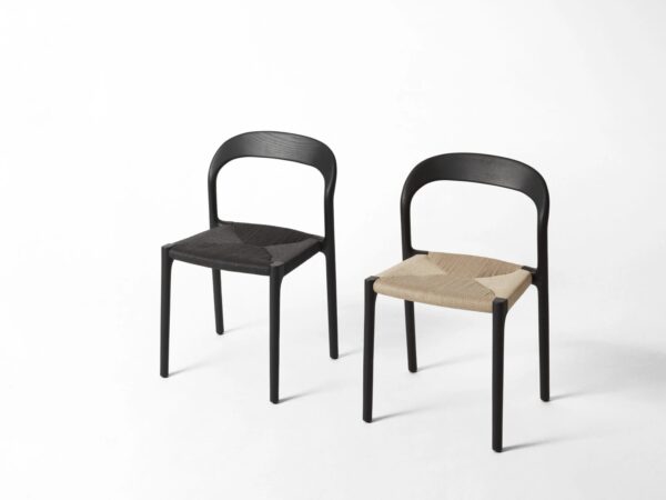 Stuhl aus Esche mit offener Rückenlehne | Living Divani | Ticino - Image 5