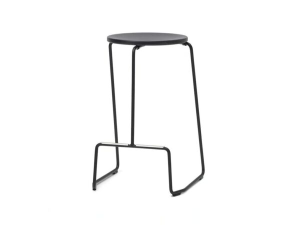Gartenhocker aus pulverbeschichtetem Aluminium mit Fussstütze | Extremis | Tiki