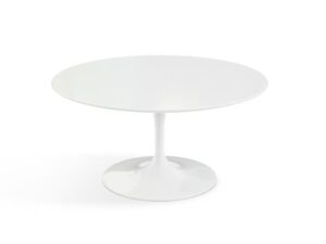 Runder Kaffeetisch aus Laminat | Knoll | Tulip