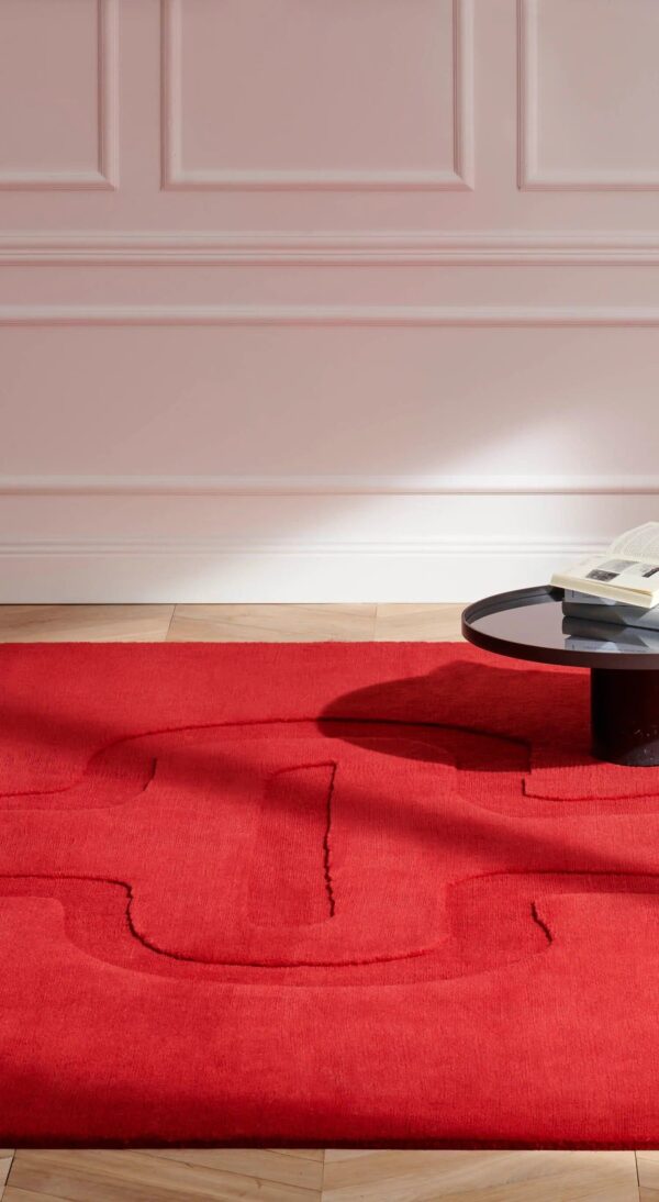 Uni- rechteckiger Handgefertigter Teppich | Cassina - Image 3