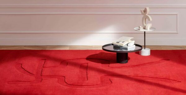 Uni- rechteckiger Handgefertigter Teppich | Cassina - Image 2