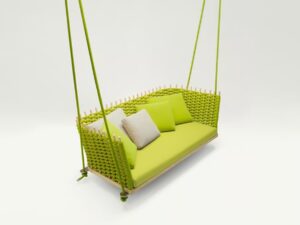 3-Sitzer Garten-Hängesessel | Paola Lenti | Wabi