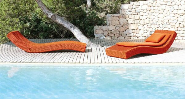 Verstellbarer Gartenliege | Paola Lenti - Image 4