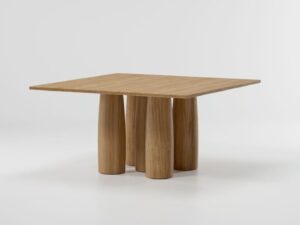 Quadratischer Esstisch aus Teakholz | Kettal | Il Colonnato