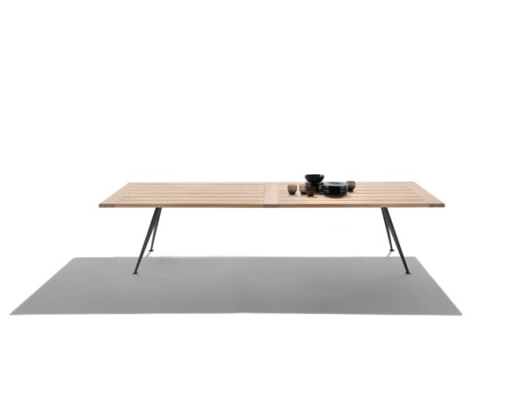 Rechteckiger Gartentisch aus Irokoholz | Flexform | Zefiro - Image 3