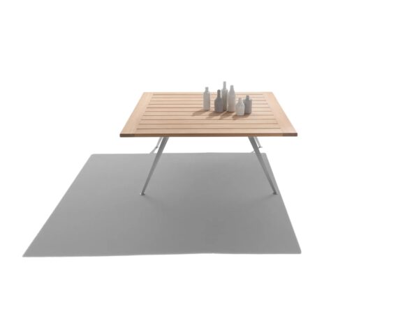 Quadratischer Gartentisch aus Irokoholz | Flexform | Zefiro - Image 2