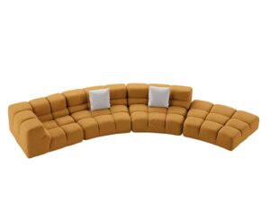 Modulares gebogen Gartensofa aus Stoff | B&B Italia Outdoor | Tufty-Time 20 Outdoor