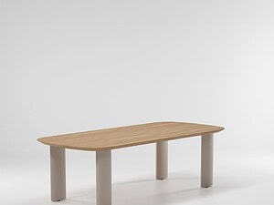 Dining Table 248x110x75 | Kettal | Tilos