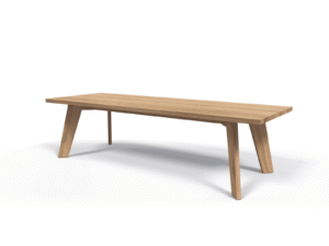 Rechteckiger Gartentisch aus Teakholz | DEDON | SOLYD